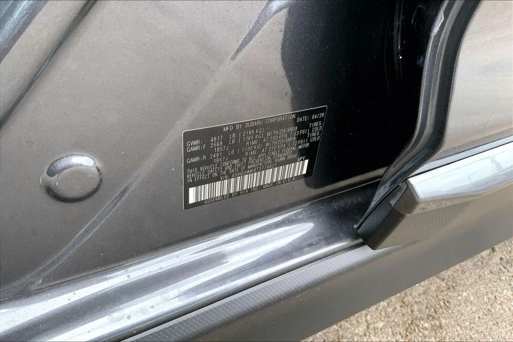 New 2026 Gray Subaru Limited image 8