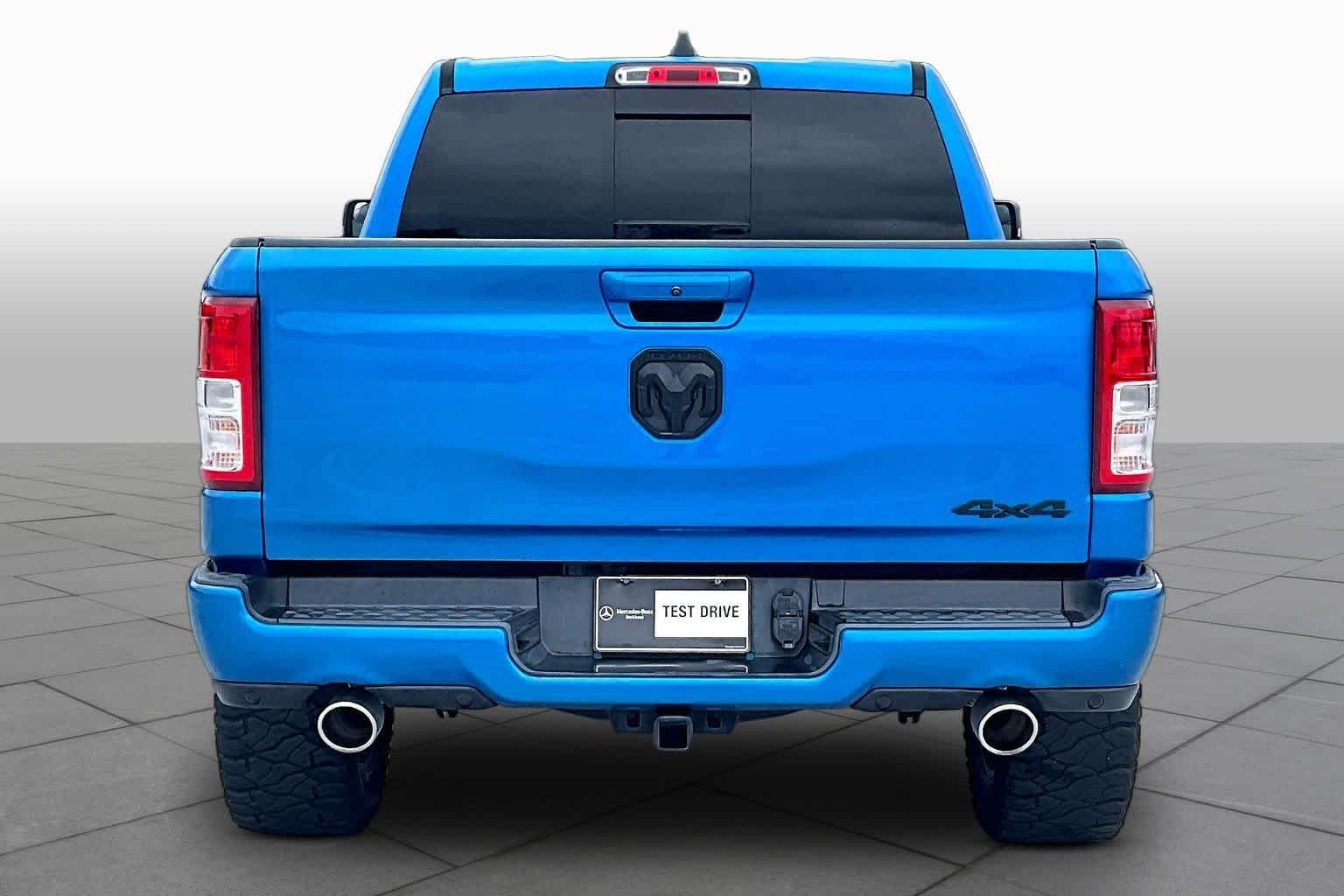 Used 2021 Hydro Blue Pearlcoat Ram Big Horn image 5