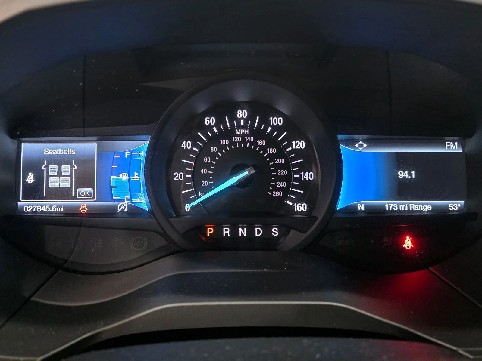 Used 2024 Agate Black Metallic Ford SEL image 38