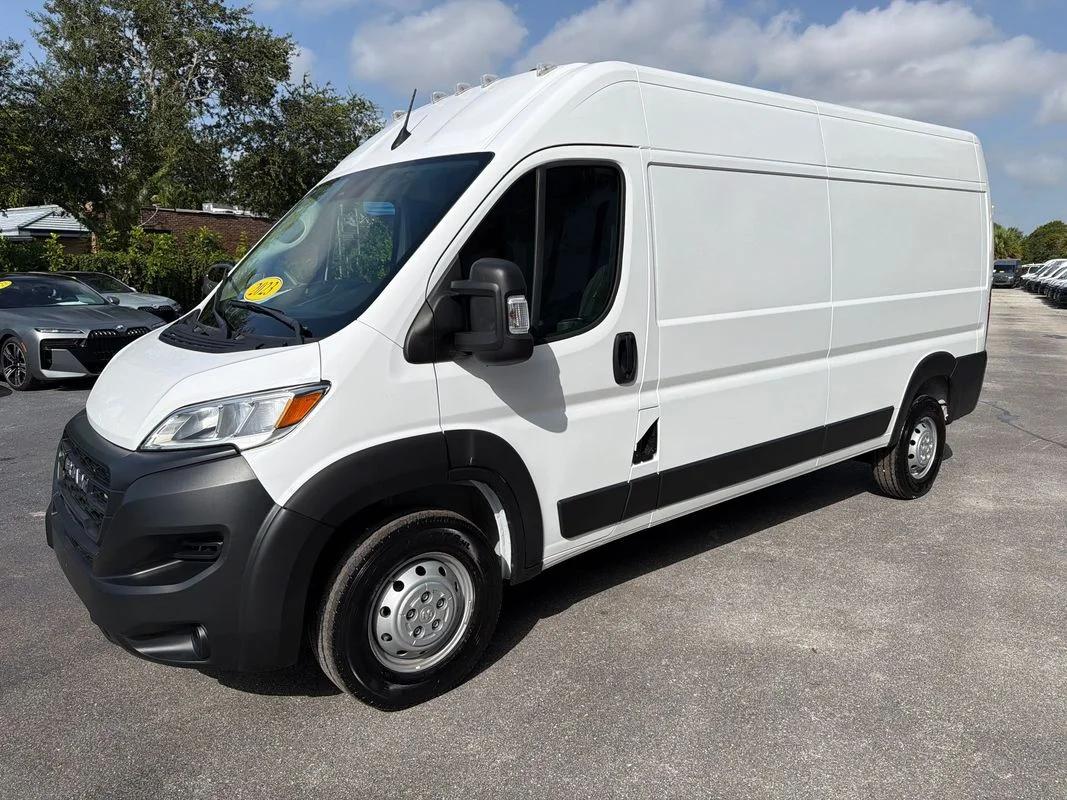 Used 2023 White Ram Cargo Van High Roof 159" WB image 1
