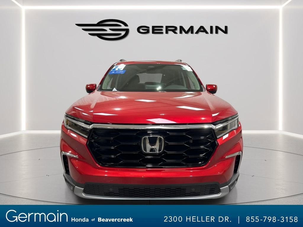 Certified Used 2025 Radiant Red Metallic II Honda AWD TRG image 7