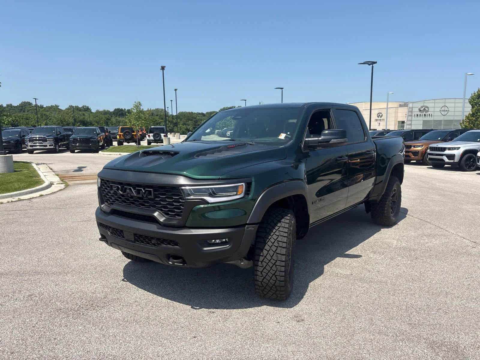New 2026 Serrano-Green Metallic Exterior Paint RAM RHO image 5