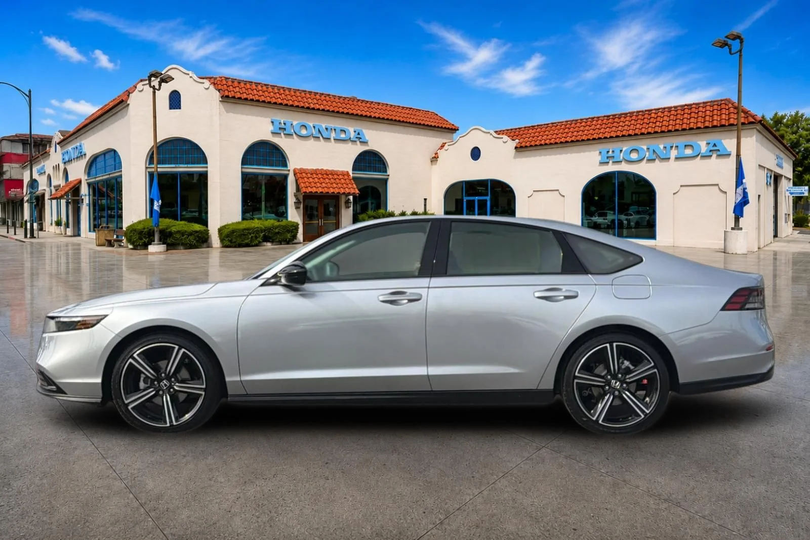 New 2026 Solar Silver Metallic Honda SE image 7