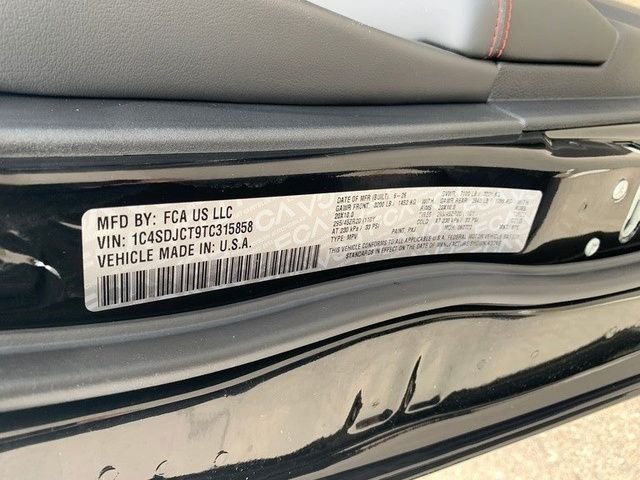 New 2026 Diamond Black Clear-Coat Exterior Paint Dodge GT Premium HEMI V8 image 20