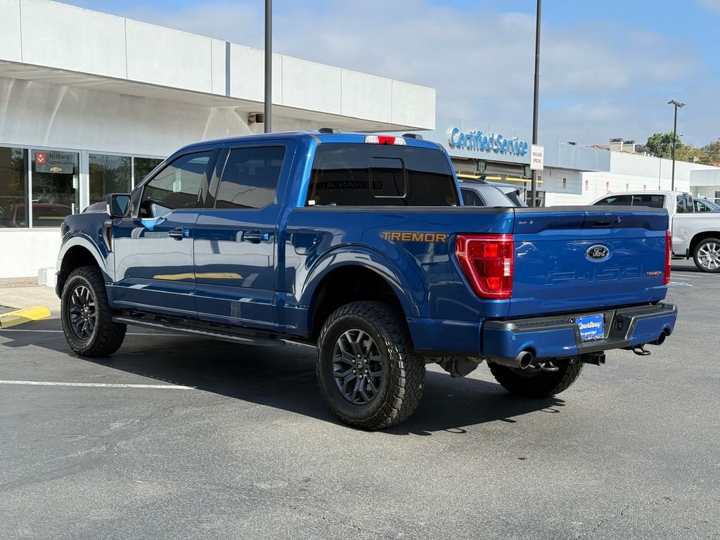 Used 2022 Blue Ford Tremor image 9