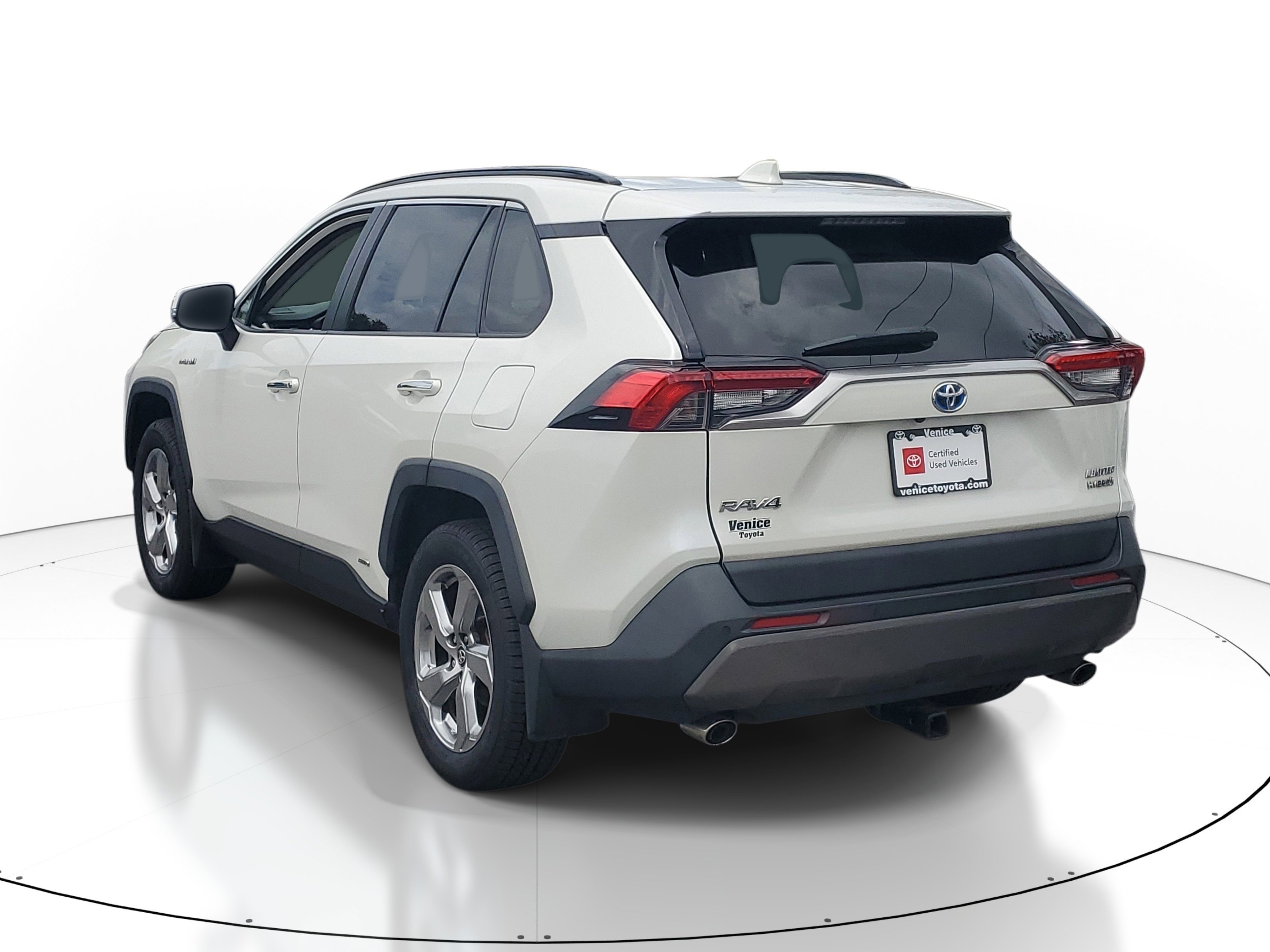 Used 2020 Blizzard Pearl Toyota Hybrid Limited image 3