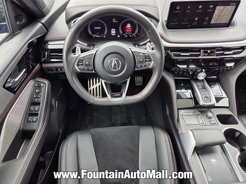 Used 2024 Apex Blue Pearl Acura SH-AWD W/A-SPEC PACKAGE image 13