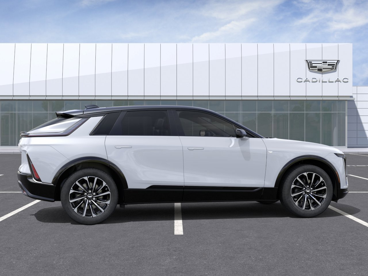 New 2026 Vibrant White Tricoat Cadillac Sport image 5