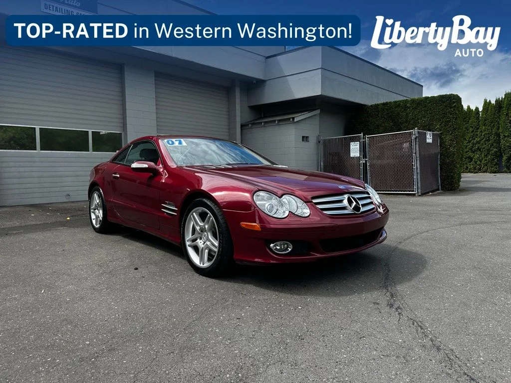 Used 2007 Red Mercedes-Benz SL 550 image 21