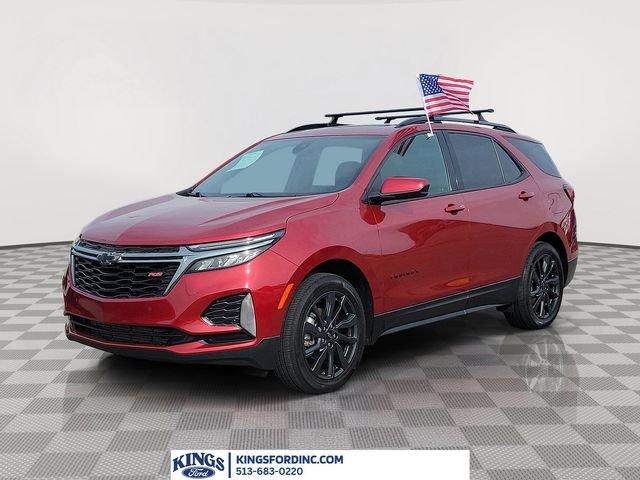 Certified Used 2022 Cherry Red Tintcoat Chevrolet RS image 1