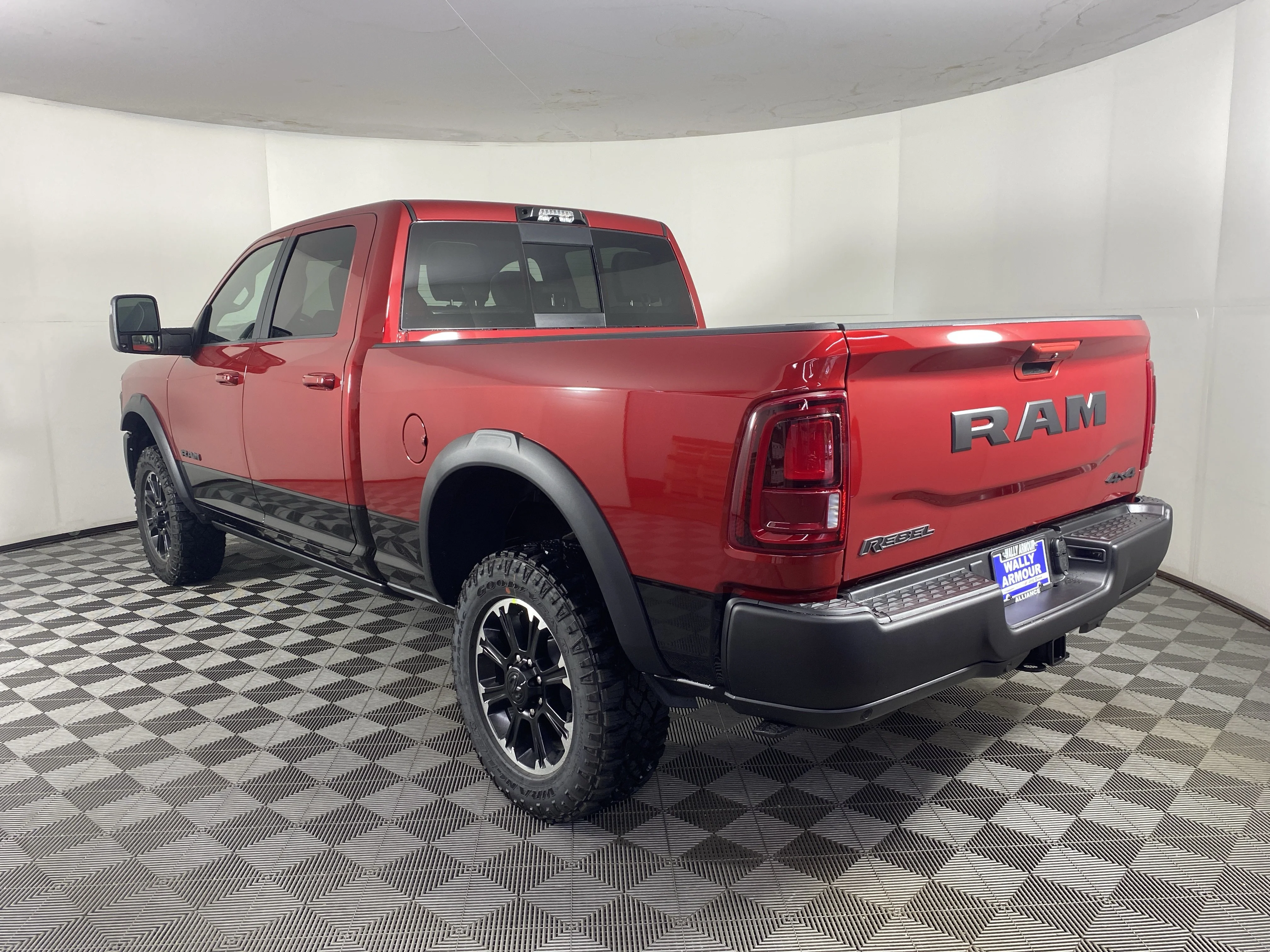 New 2026 Molten Red Pearl-Coat Exterior Paint RAM Rebel image 10