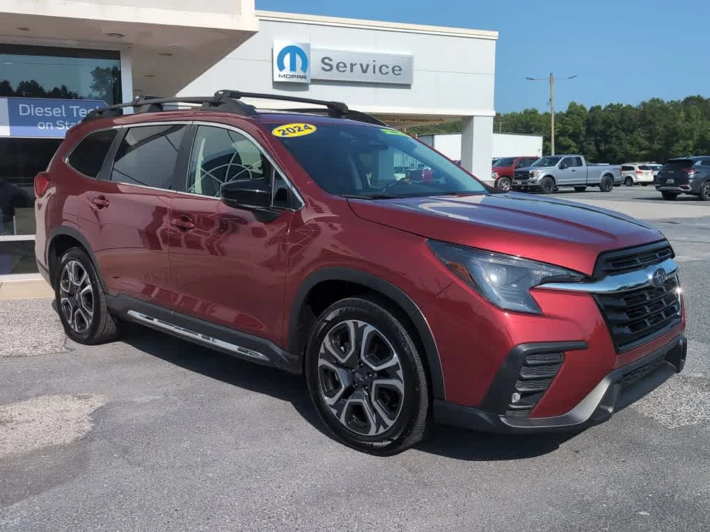 Used 2024 Crimson Red Pearl Subaru Limited image 3