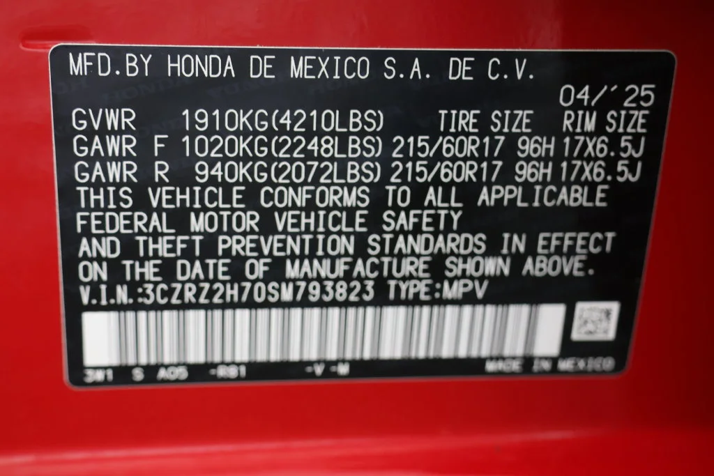 Used 2025 Milano Red Honda EX-L image 29