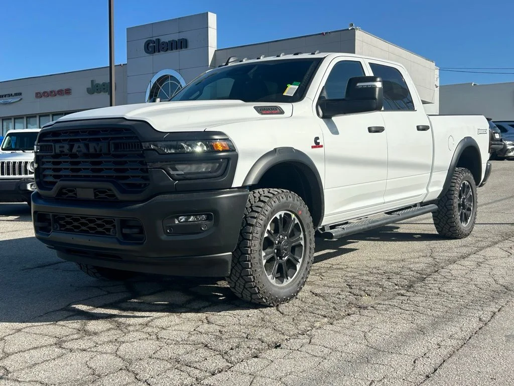 New 2026 Bright White Clear-Coat Exterior Paint RAM Tradesman image 2