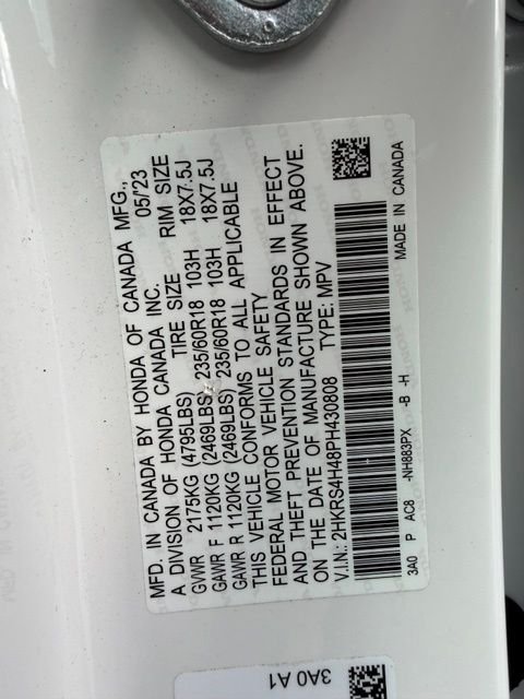 Used 2023 White Honda EX image 32