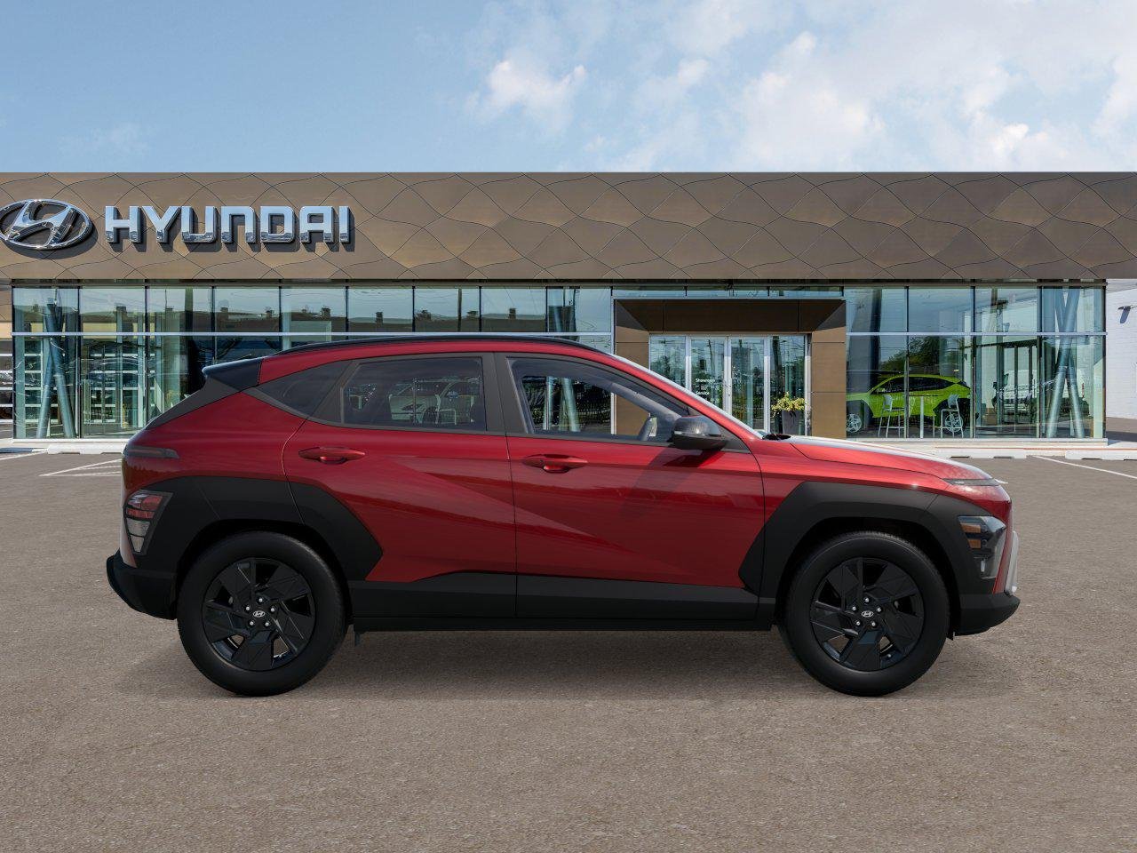 New 2026 Ultimate Red Metallic Hyundai SEL Sport FWD image 7