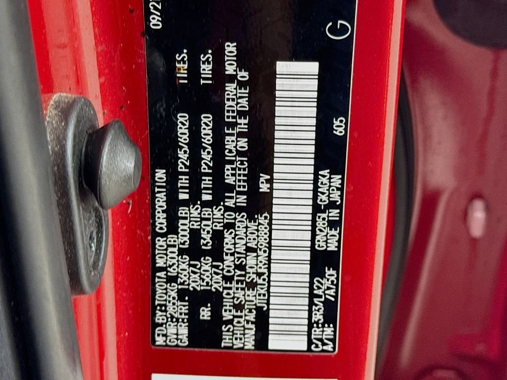 Used 2022 Barcelona Red Metallic Toyota Limited image 40