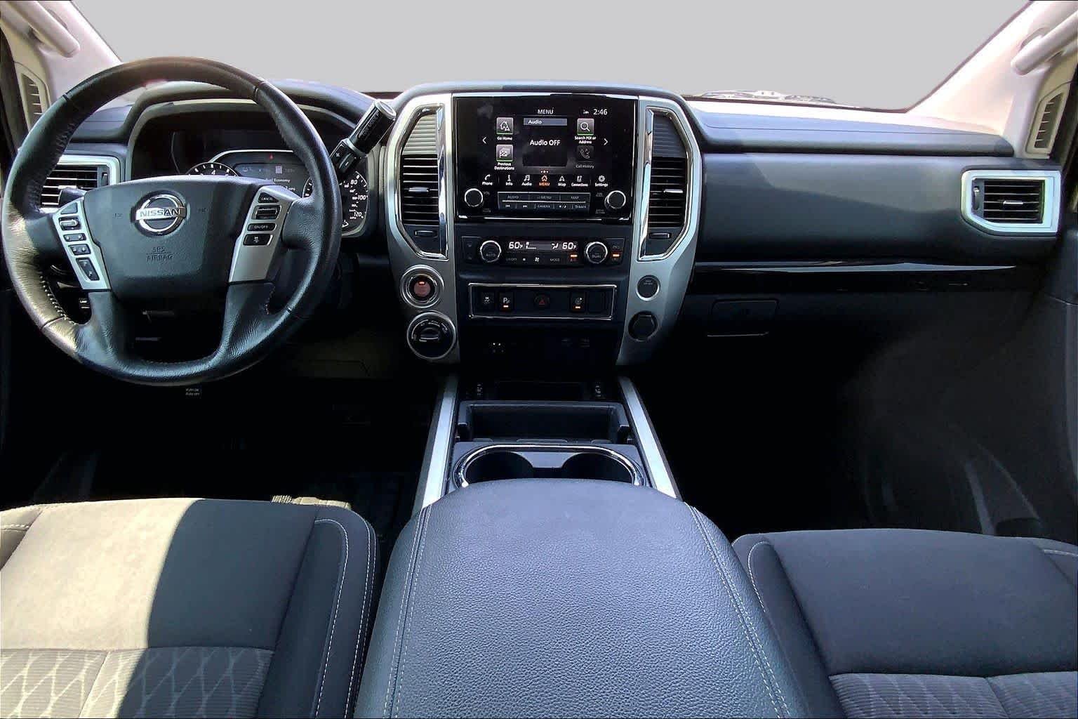 Used 2021 Glacier White Nissan SV image 16