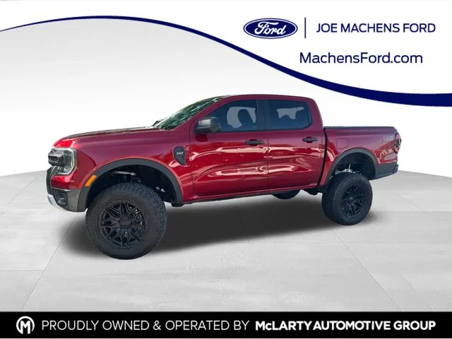 Used 2025 Red Ford XLT image 1