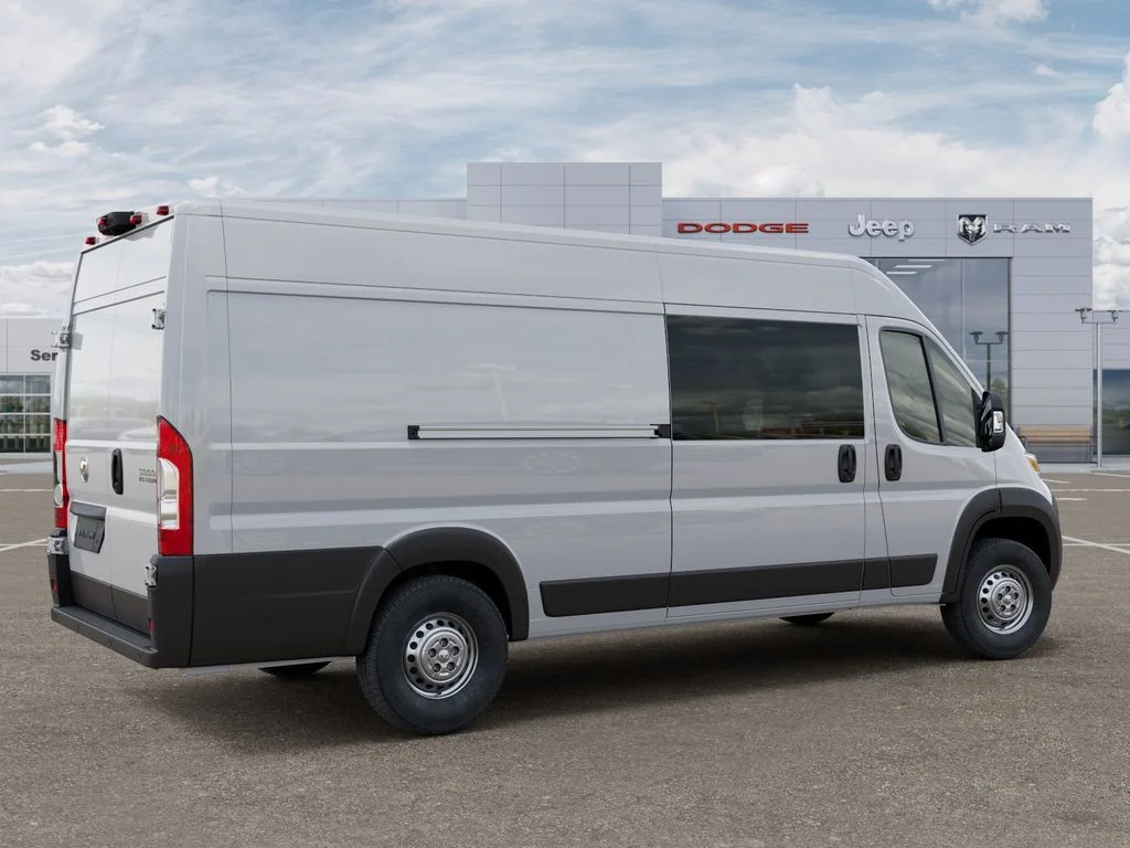 New 2025 Bright White Clearcoat RAM High Roof image 4