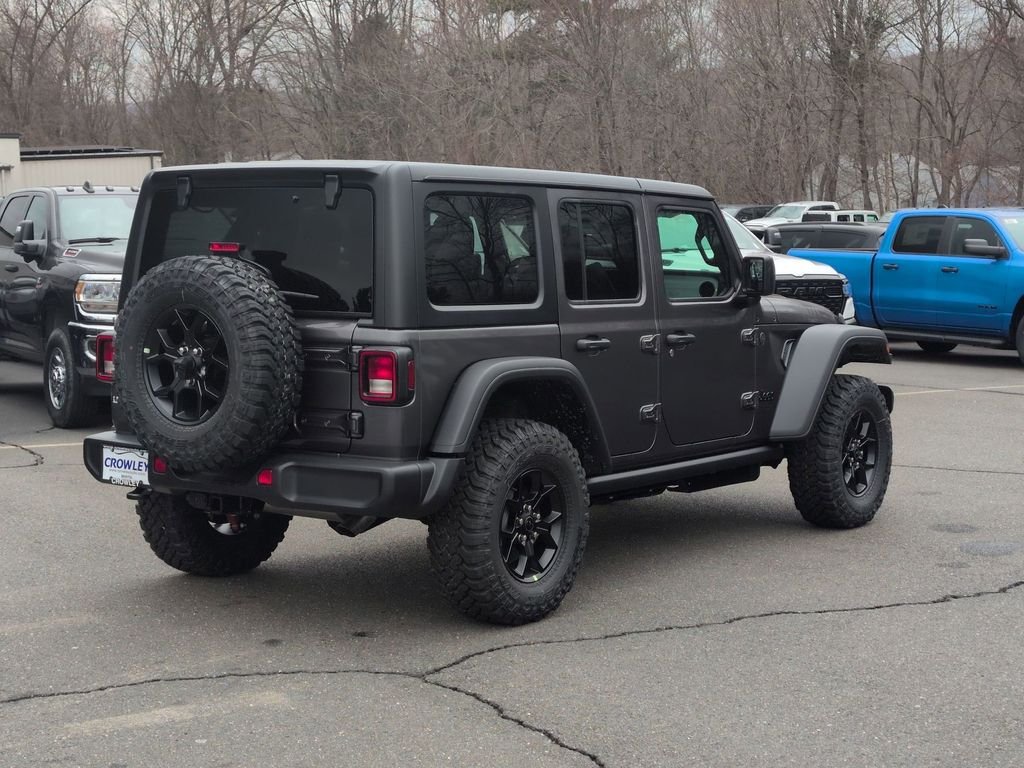 New 2026 Granite Crystal Metallic Clear-Coat Exterior Paint Jeep Willys image 3
