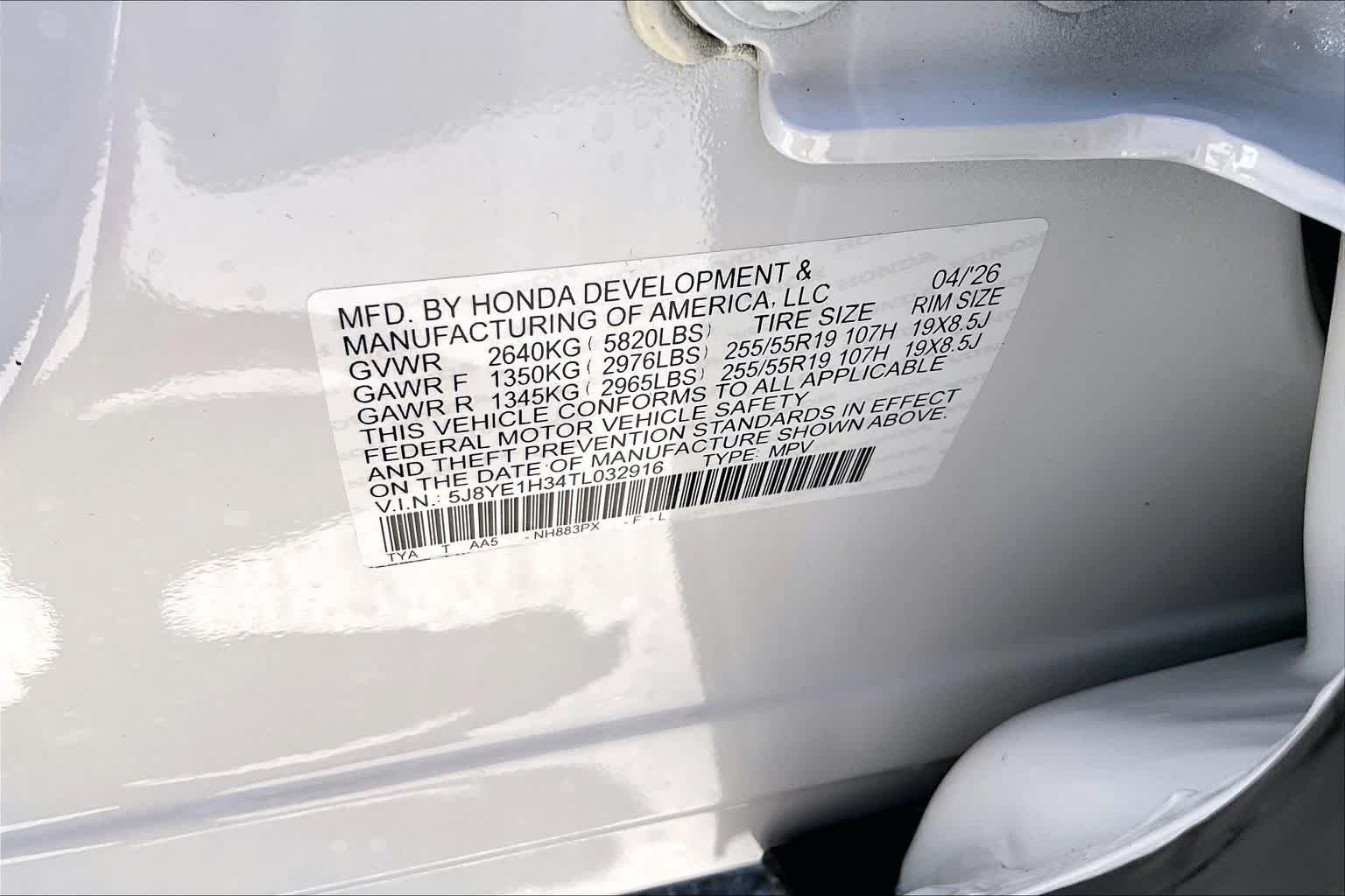 New 2026 Platinum White Pearl Acura  image 21
