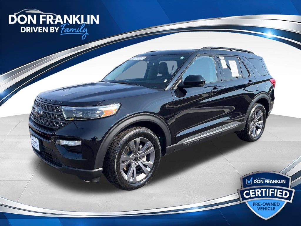 Used 2023 Black Ford XLT image 1