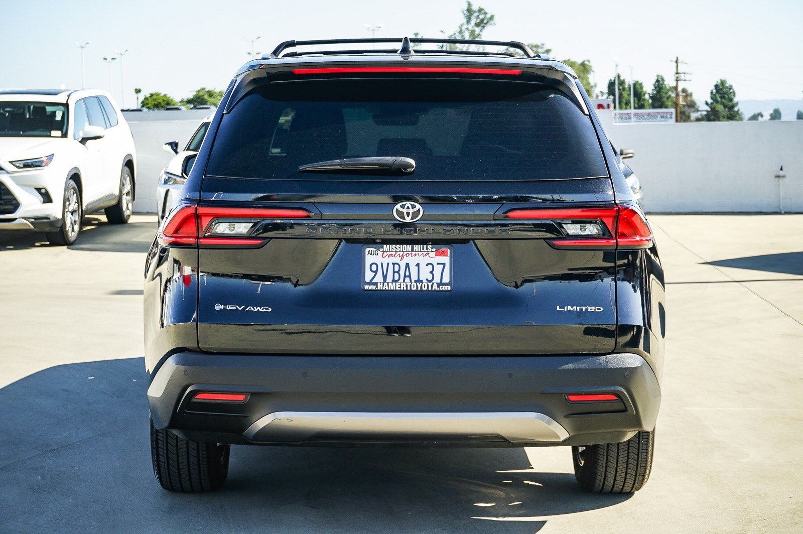 Certified Used 2025 Midnight Black Metallic Toyota Hybrid XLE image 3