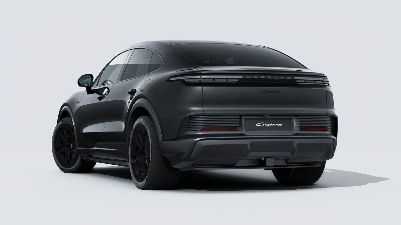 New 2026 Chromite Black Metallic Porsche Coupe Electric image 3