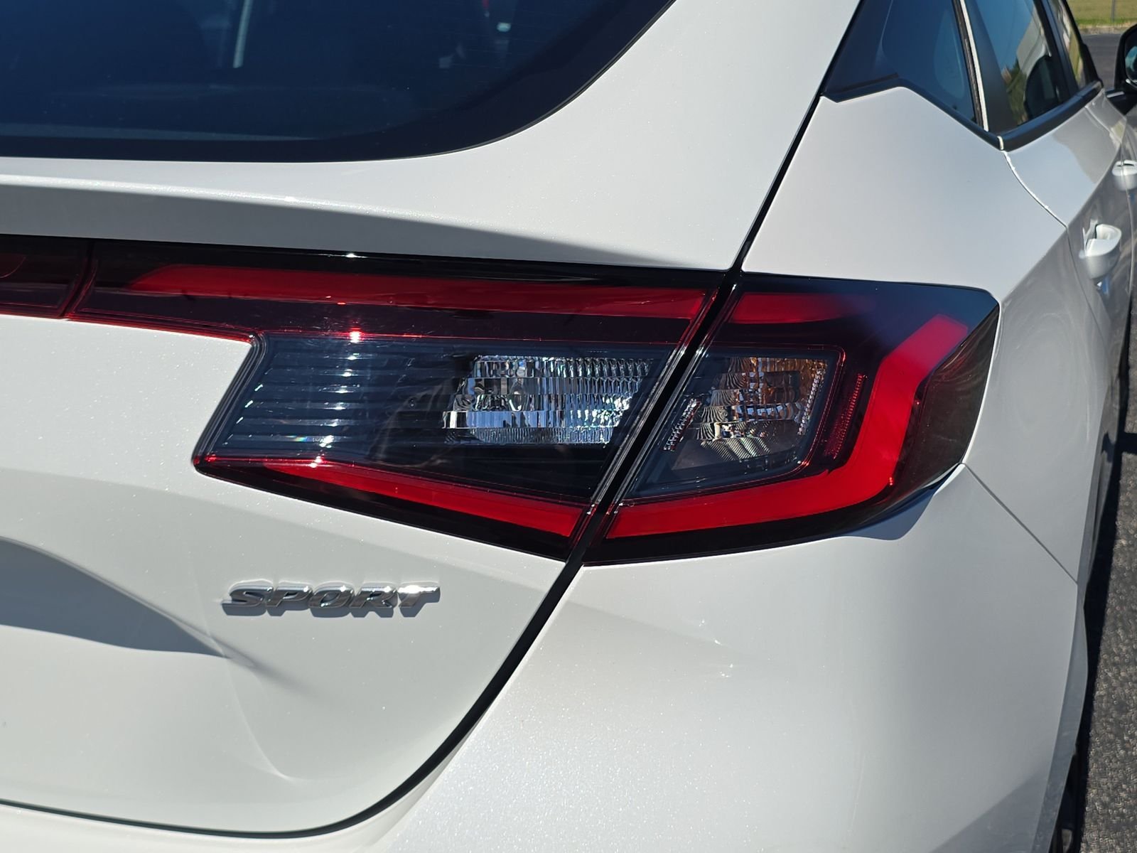 Certified Used 2025 White Honda Sport image 8