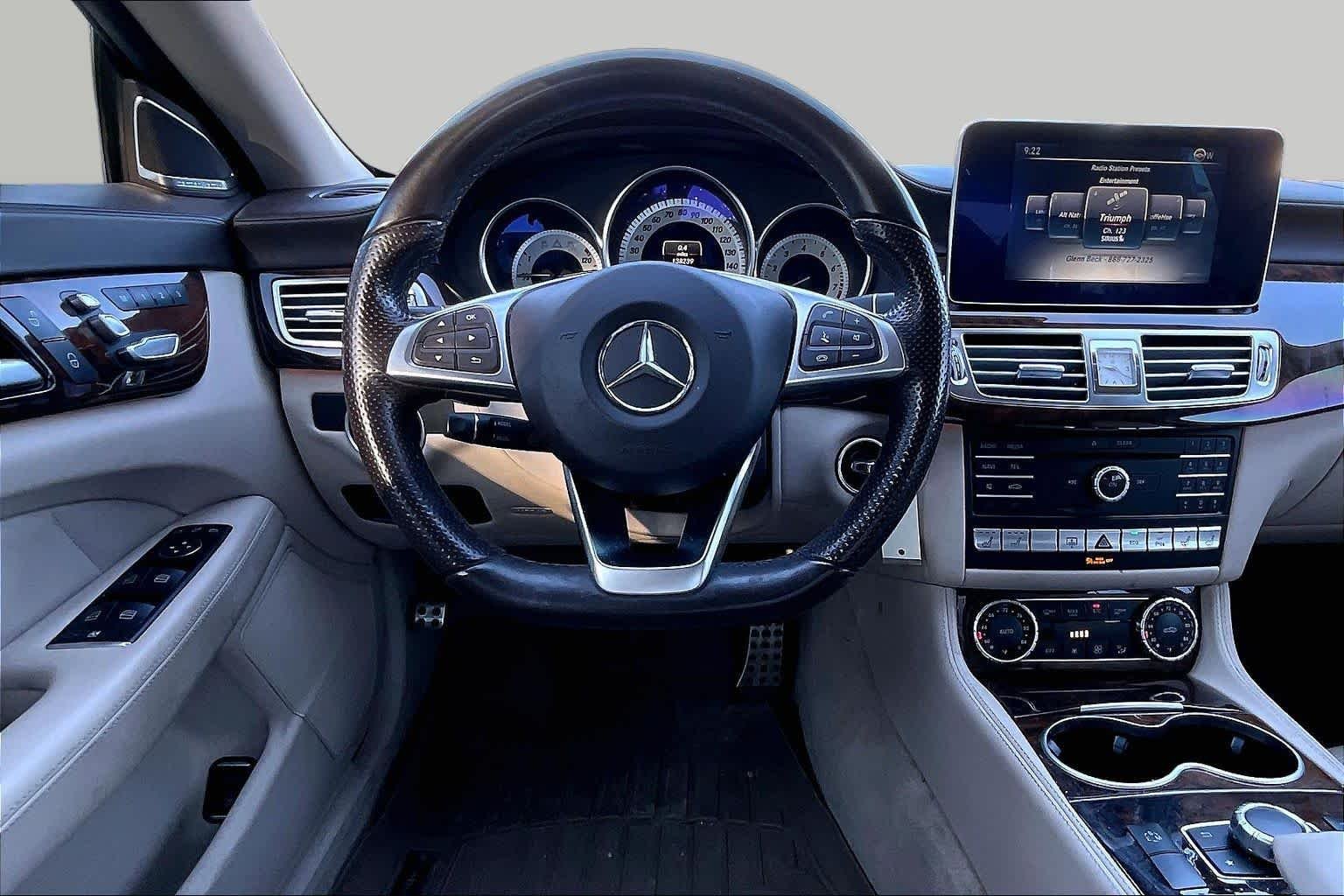 Used 2018 designo Diamond White Metallic Mercedes-Benz CLS 550 image 6