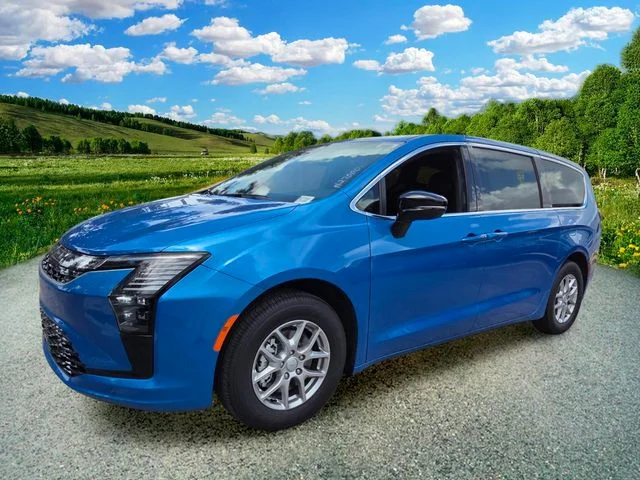 New 2027 Hydro Blue Pearl-Coat Exterior Paint Chrysler Select image 3