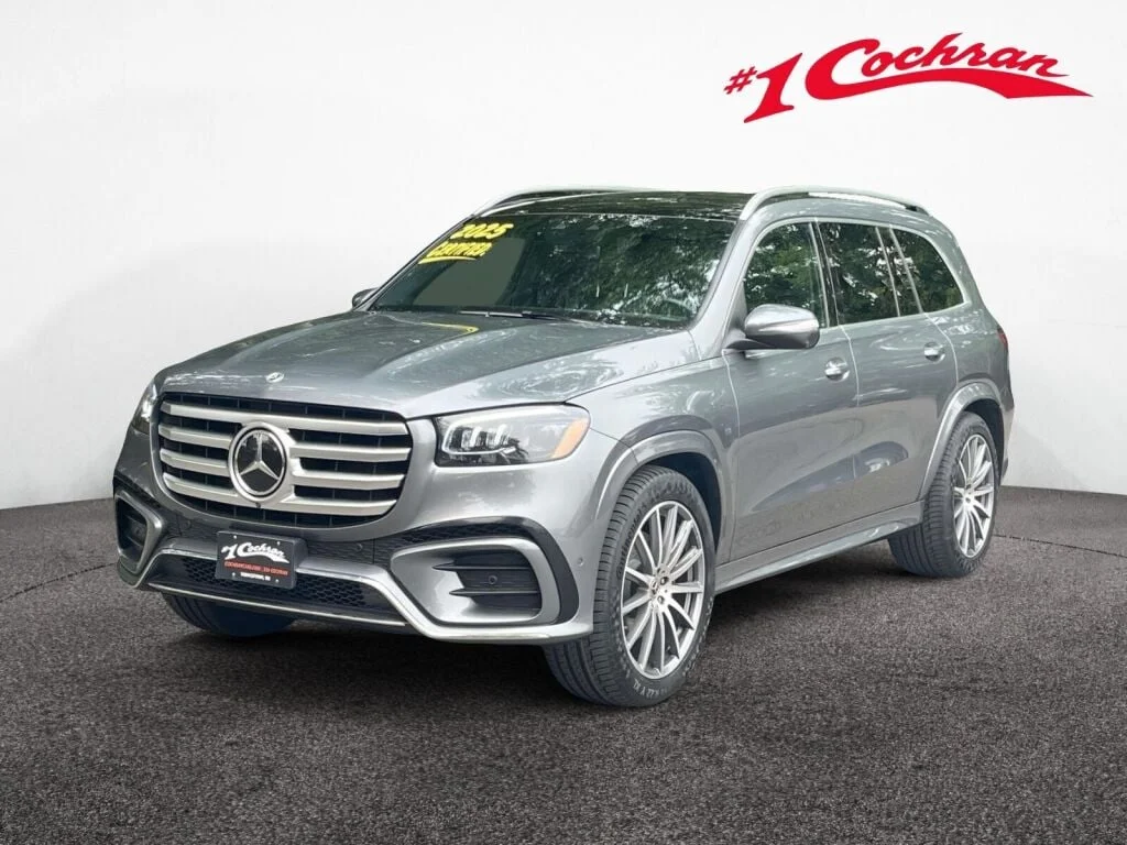 Certified Used 2025 Selenite Grey Metallic Mercedes-Benz GLS 450 image 12