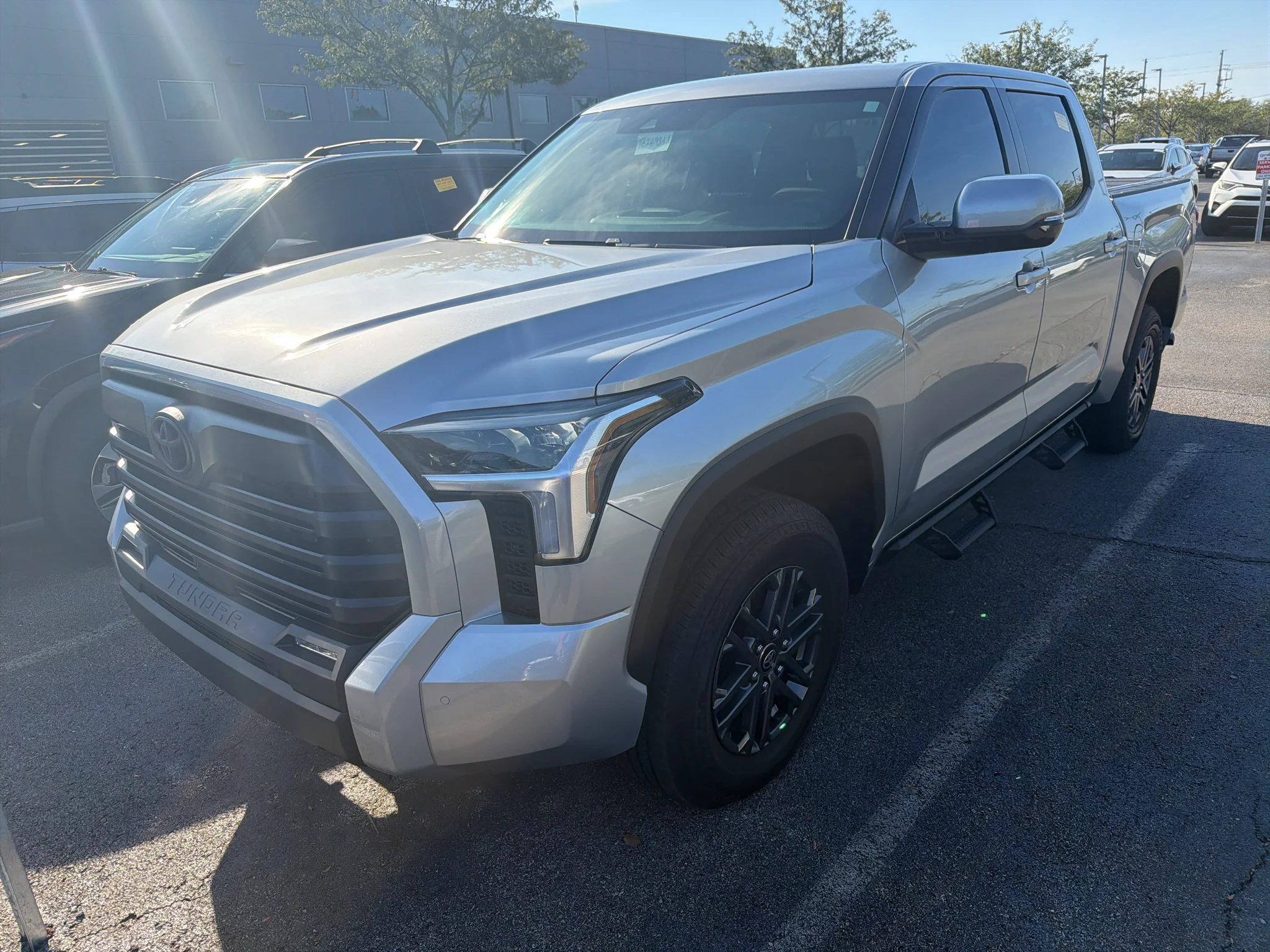 Used 2025 Celestial Silver Metallic Toyota SR5 image 2