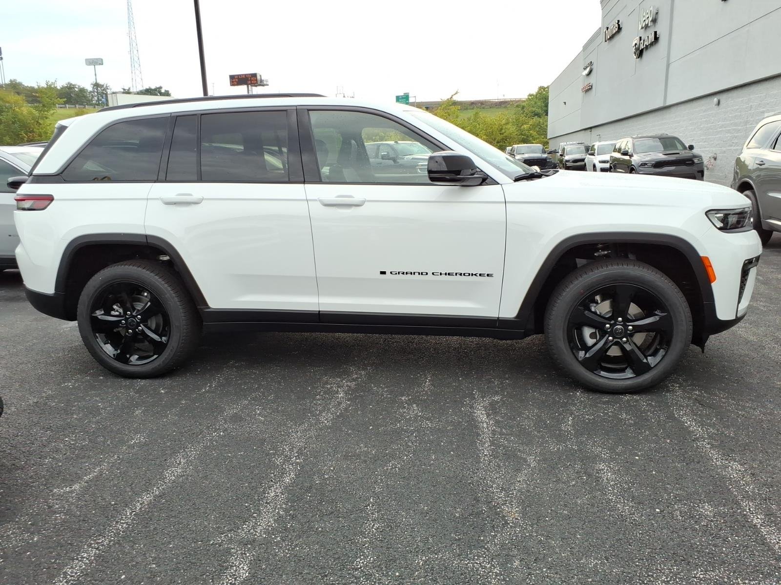 New 2027 Bright White Clearcoat Jeep Limited image 3