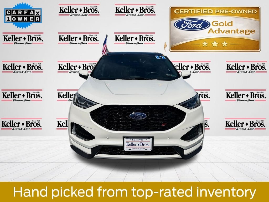Certified Used 2022 Star White Ford ST image 2