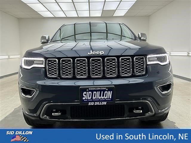 Used 2021 Slate Blue Pearlcoat Jeep Overland image 2