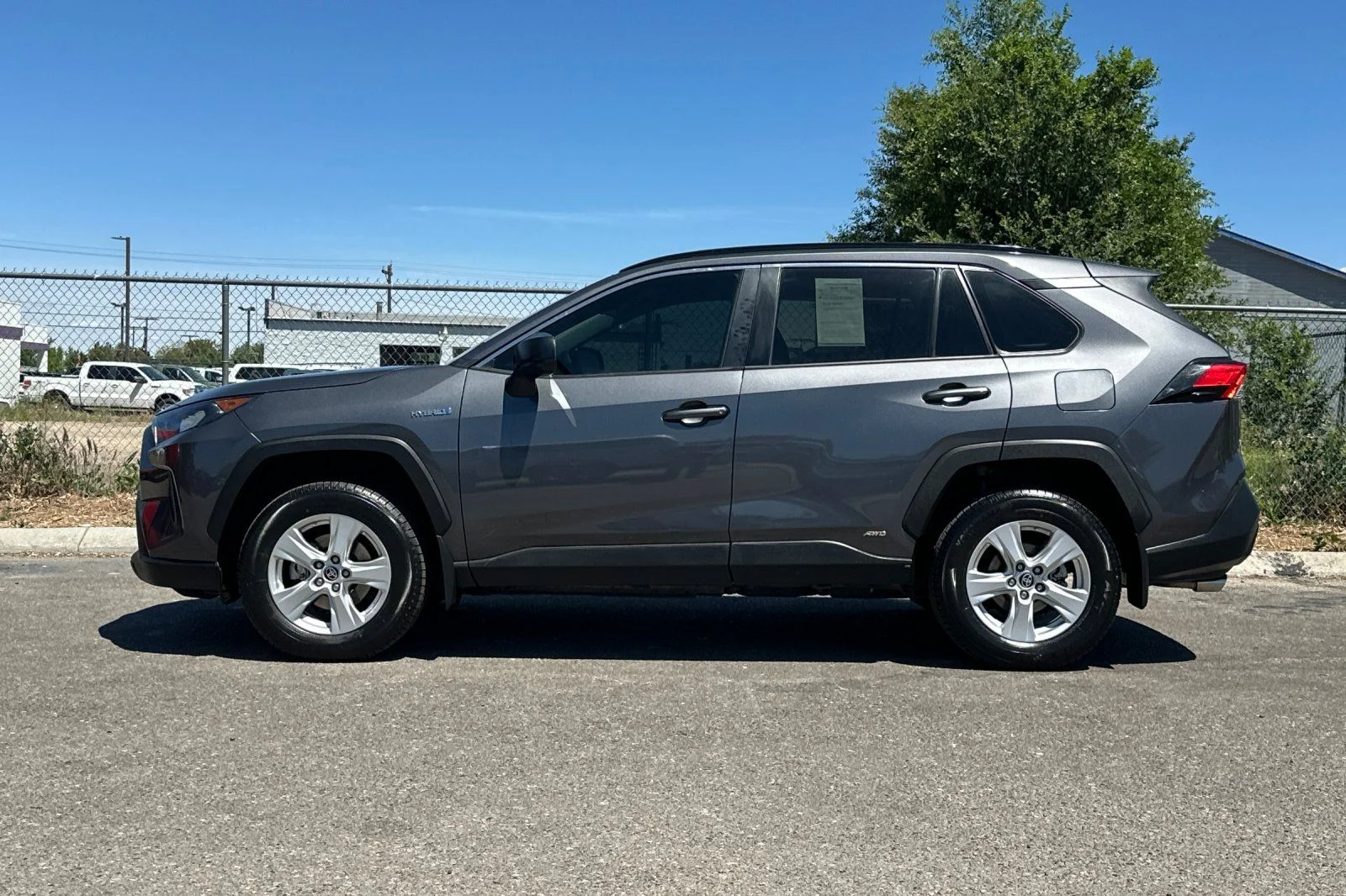 Used 2021 Gray Toyota LE image 7