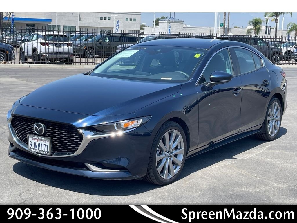 Certified Used 2023 Deep Crystal Blue Mica Mazda Select image 1
