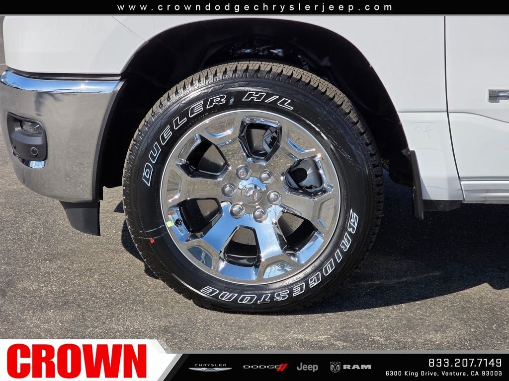 New 2026 Bright White Clear-Coat Exterior Paint RAM Big Horn/Lone Star image 9