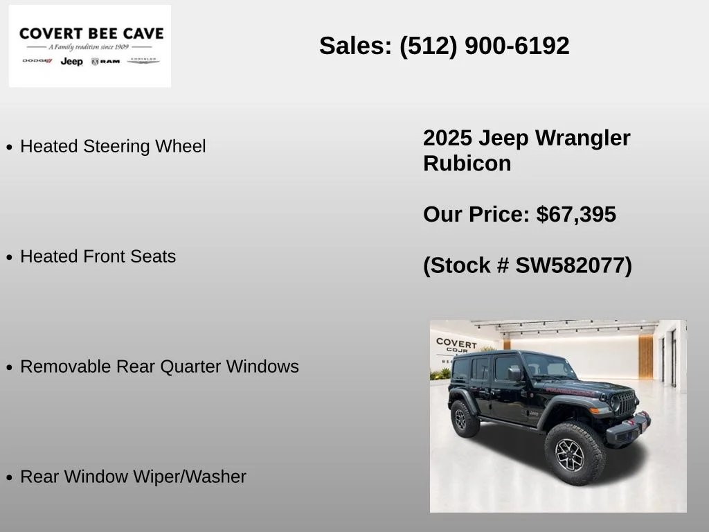 2025 Jeep Wrangler 4-Door Rubicon - Photo 19