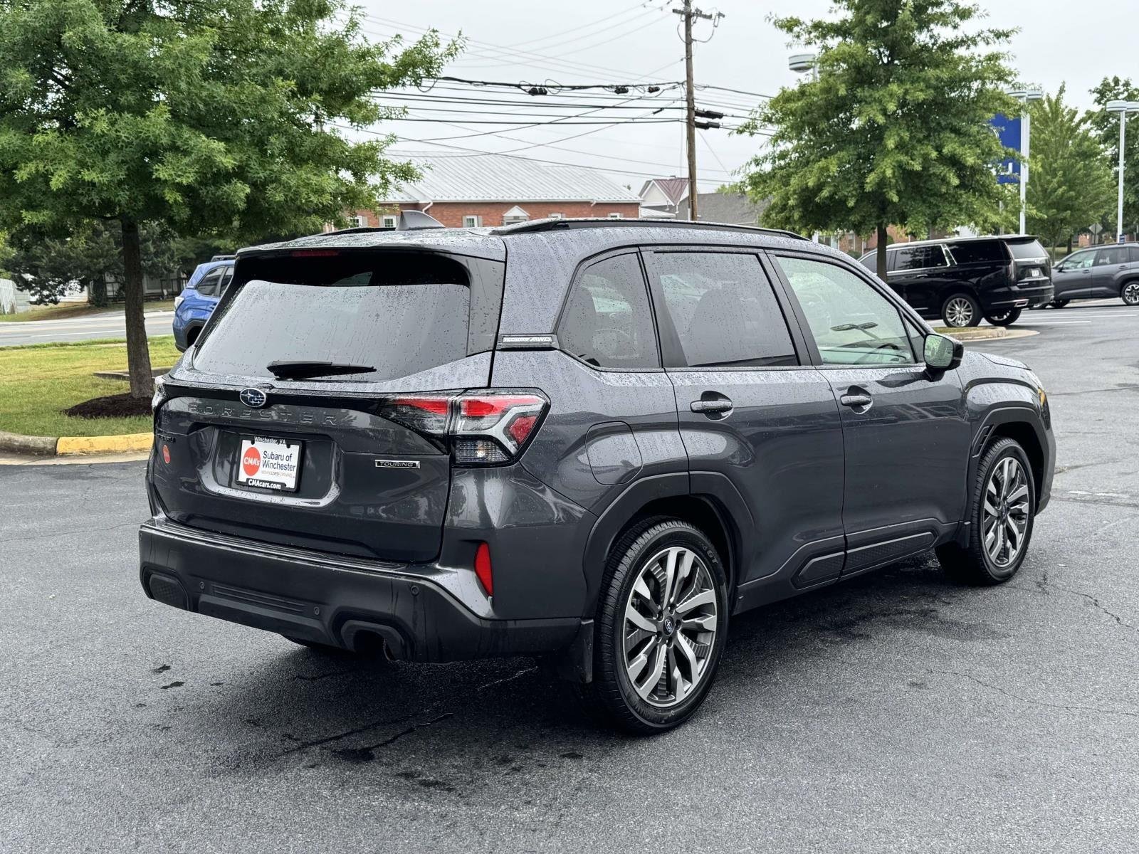 Certified Used 2025 Magnetite Gray Metallic Subaru Touring image 2