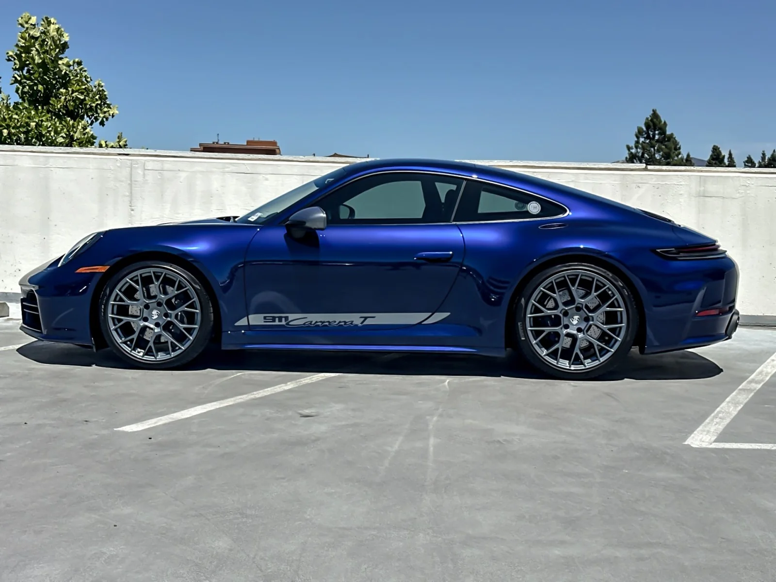 Used 2025 Gentian Blue Metallic Porsche Carrera T image 2