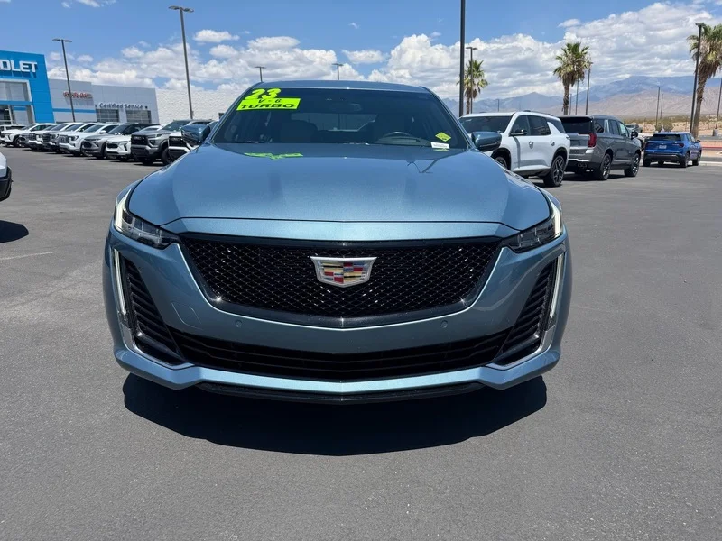 Used 2023 Midnight Steel Metallic Cadillac Premium Luxury image 8