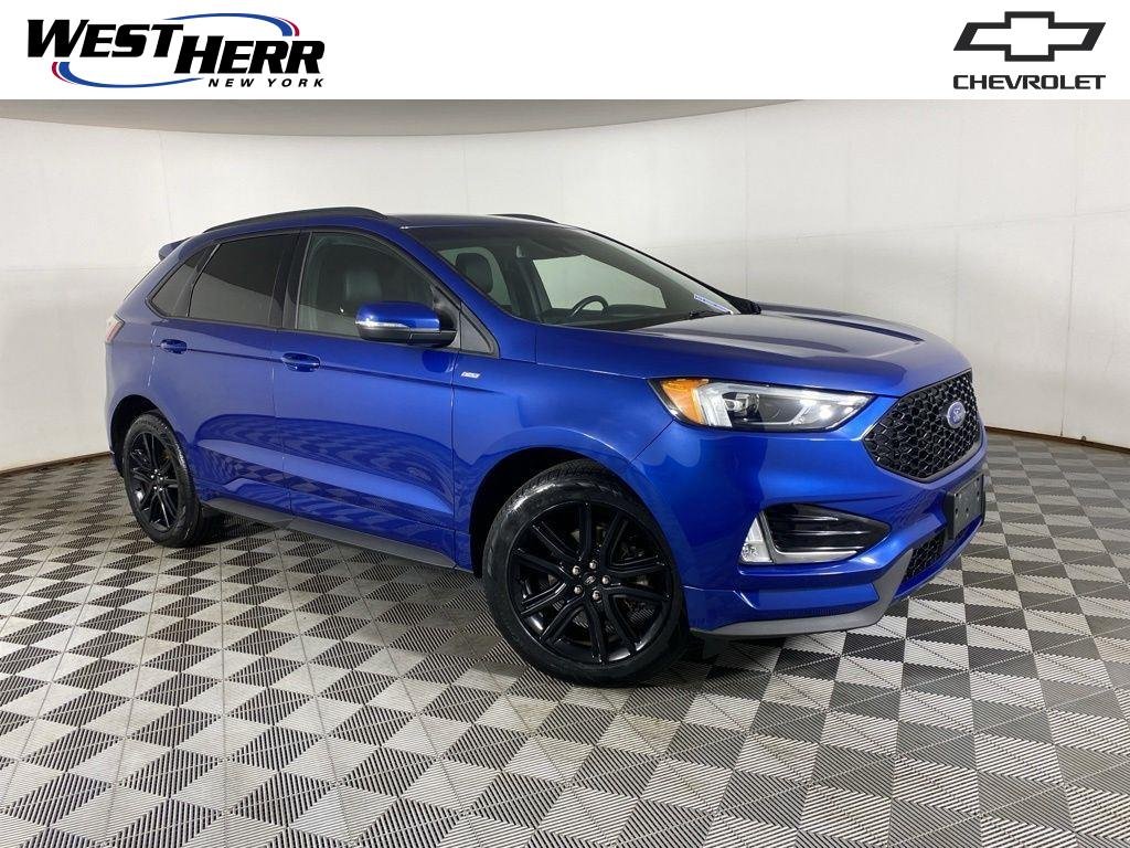 Used 2020 Blue Metallic Ford ST Line image 1
