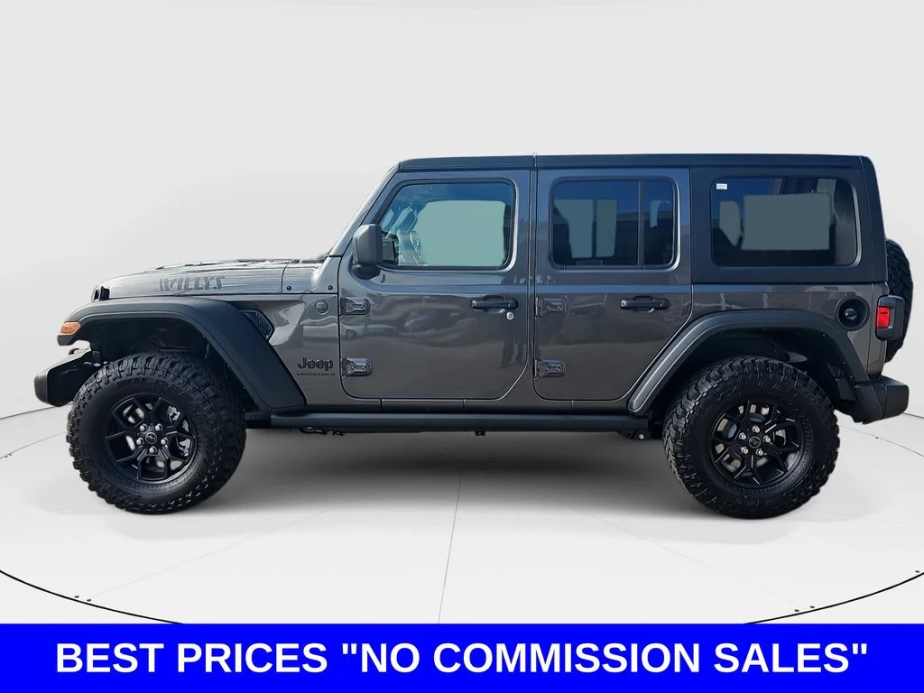 New 2026 Granite Crystal Metallic Clear-Coat Exterior Paint Jeep Willys image 6