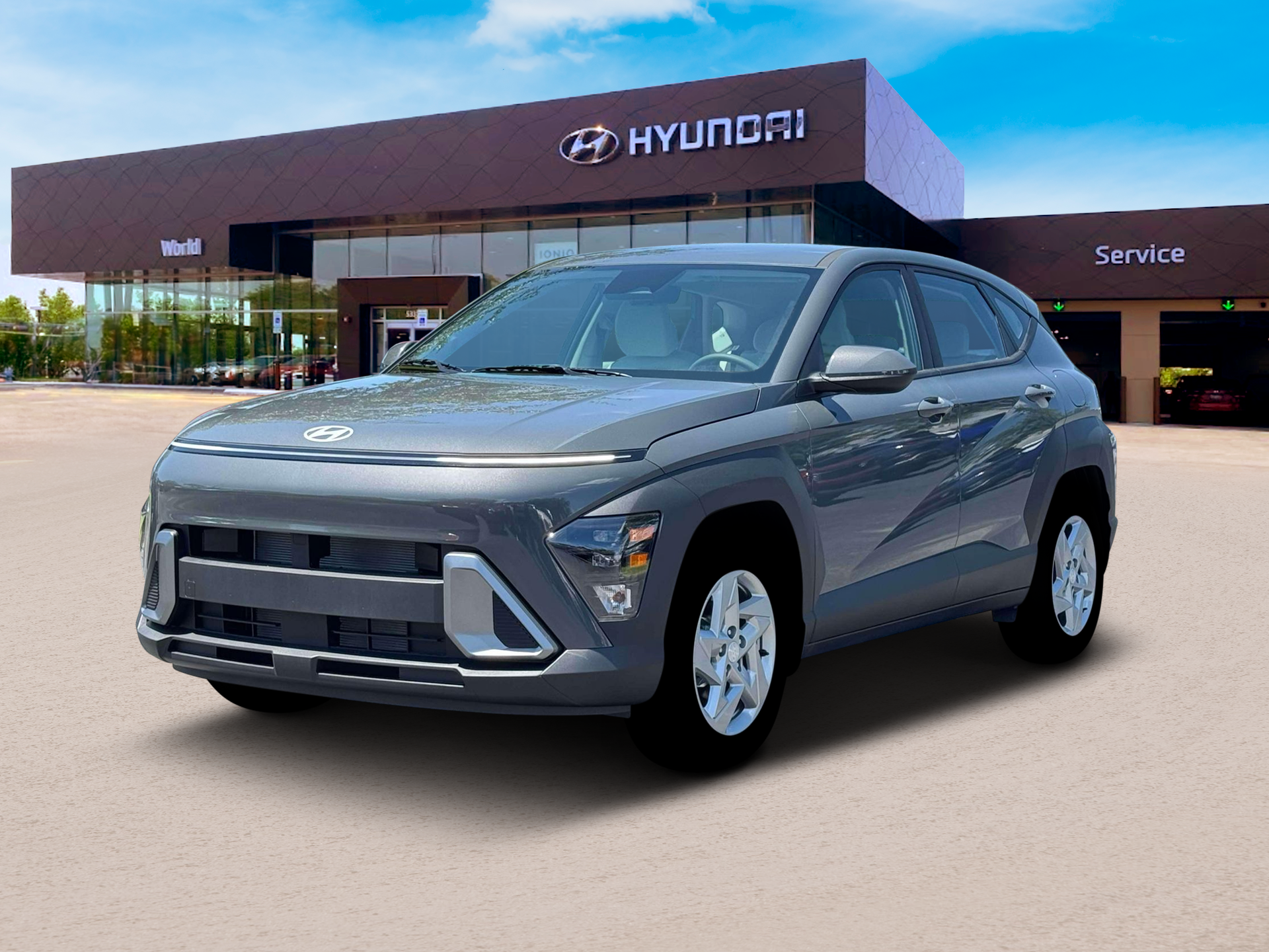 New 2026 Ecotronic Gray Pearl Hyundai SE FWD image 1