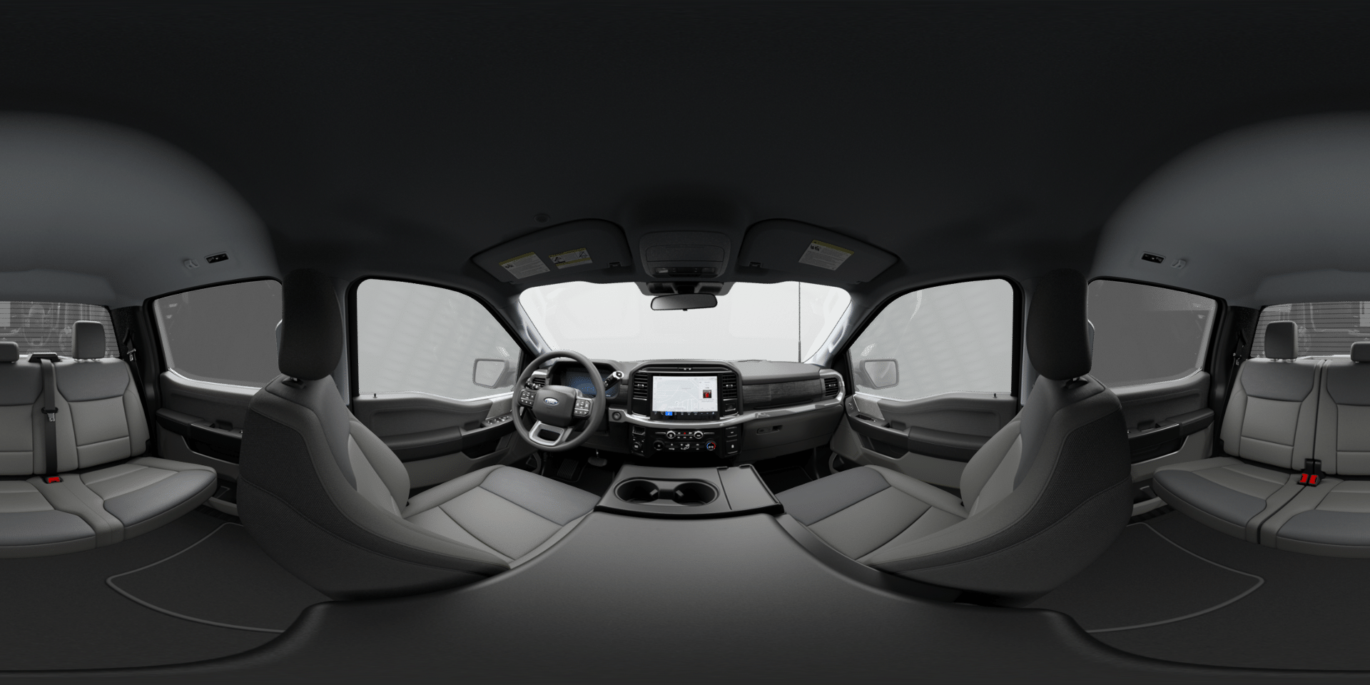 New 2026 Agate Black Metallic Ford XLT image 8