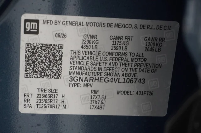 New 2027 Lakeshore Blue Metallic Chevrolet LT image 35