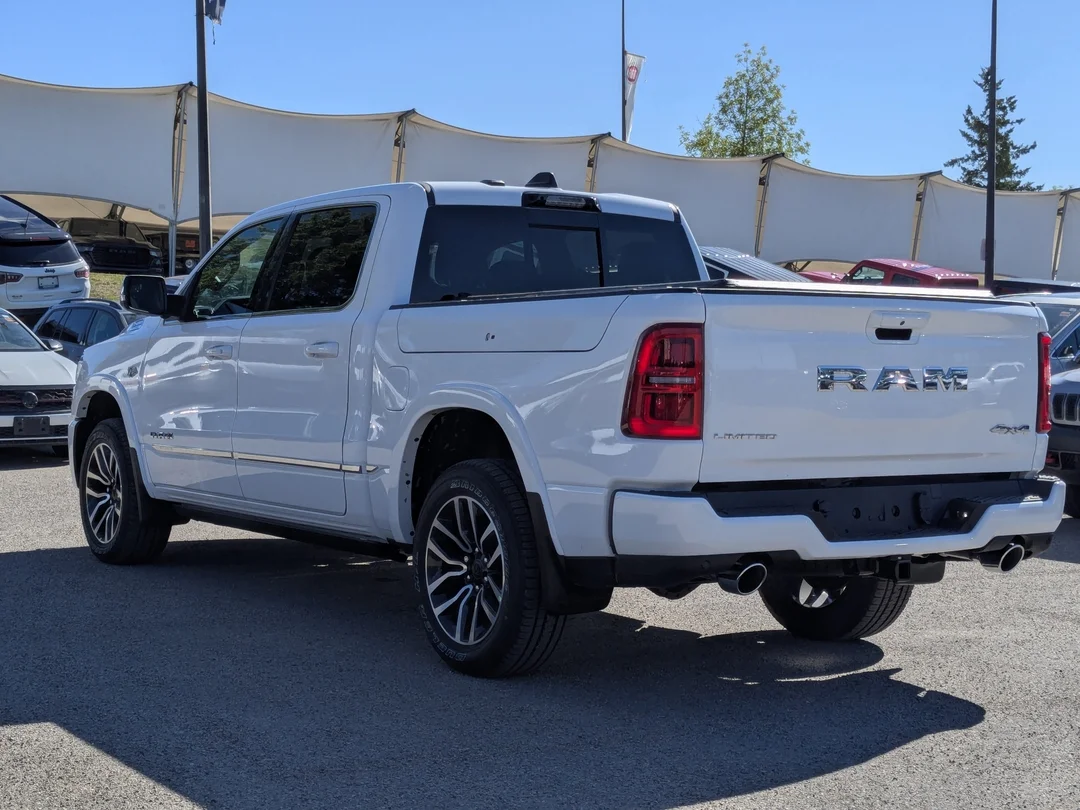New 2026 White RAM Limited - - 5.7L HEMI V8 eTorque - 14.4 NAV Display - RamBox Cargo Sys - Surround View Cam & More! image 7